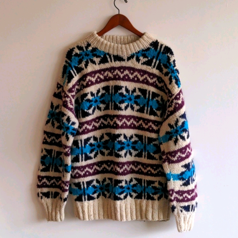 Ecuadorian Wool Sweater.